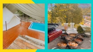 Enjoy Samgyeopsal, Private Pools, And An Open Cinema At This Glamping Spot In Rizal