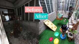 Dalhin Ang Outdoors Sa Apartment! Mom Transforms Empty Space Into Play Area For Her Son