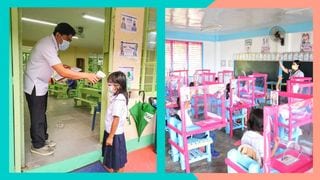 Face Masks, Plastic Barriers: What The First Day Back To School Looked Like