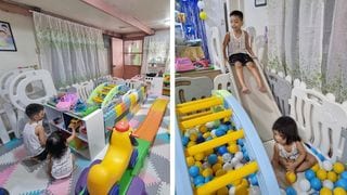 Fun Kahit Sa Bahay Lang! Mom Transforms House Into Indoor Playground For Son's Birthday