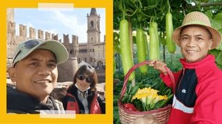 This Lolo And Former Teacher Now Earns Extra P120K Selling Vegetables In Italy