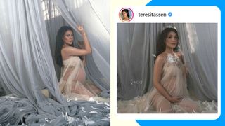 Winwyn Marquez Looks Angelic In Her Maternity Photoshoot