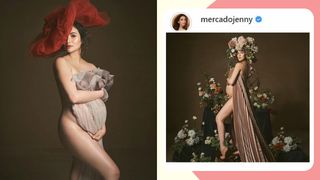 'Parang Painting!' Jennylyn Mercado Looks Like A Masterpiece In Her Newest Maternity Shoot