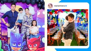 LOOK: Marian and Dingdong Celebrate Sixto’s Third Birthday With A PJ Masks Theme