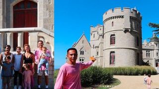 LOOK: Andi, Philmar, Family Visit A Castle In France For 'Princess' Lilo To 'See A Dragon'