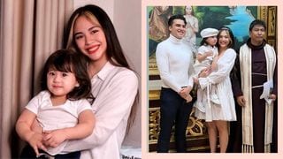 'Co-Parenting!' Netizens Laud Janella Salvador, Markus Peterson For Both Showing Up On Their Son's Big Day
