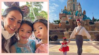 Kramers, Elisse Joson, Bea Alonzo—See The Celebs Who Brought Their Families To HK Disneyland!