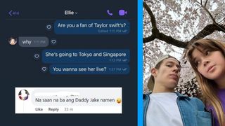 LOL! Jake Ejercito Inviting Daughter Ellie To Taylor Swift's Concert Is Making Fans Say, 'Yes Papa'