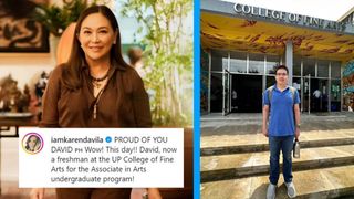 Karen Davila Is Proud Of Son David, With Autism, Who Was Accepted In UP; Thanks School For Being Inclusive