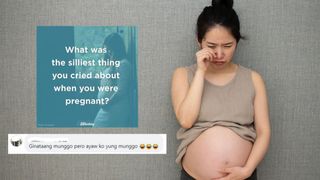 'Umiyak Ako Kasi Gusto Ko Ng Kwek-Kwek Na Madumi,' Moms Share Silliest Reasons For Pregnancy Crying Spells