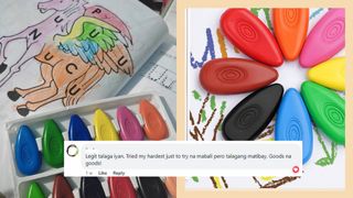 Why Moms Swear By These Waterdrop-Shaped Crayons For Young Kids, 'Legit Na Mahirap Baliin!'