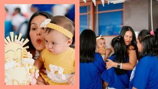 Iza Calzado Celebrates Deia's First Birthday In A Children's Home