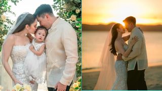 Luis Manzano And Jessy Mendiola Wed A Second Time, Happy To Have Rosie At The Ceremony