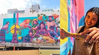 Pinay Artist’s SF Mural Highlights Her Mom as the Central Figure