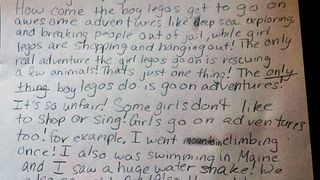 This Girl Wrote To Lego Asking For More 