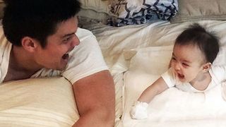 Top of the Morning: Dingdong Dantes Shares A Sneak Peek of Baby Zia's First Commercial!