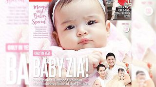 Top of the Morning: Look! Baby Zia's First Magazine Cover!